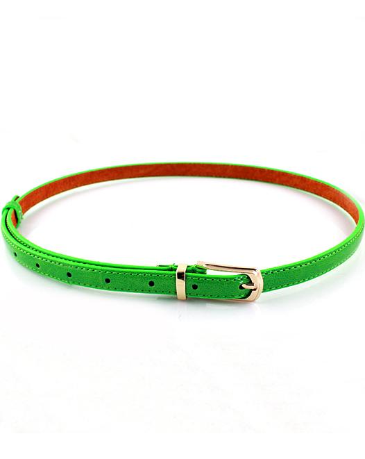 Shein Fashion Green Buckle Belt
