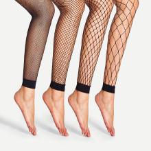 Shein Fishnet Design Pantyhose Stockings 4pairs