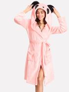 Shein Panda Hoodie Self Belted Sleep Robe