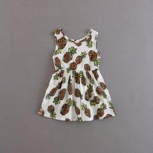Shein Girls Pineapple Print Dress