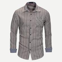 Shein Men Striped Collar Shirt