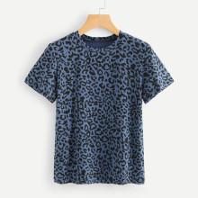 Shein Leopard Print Tee