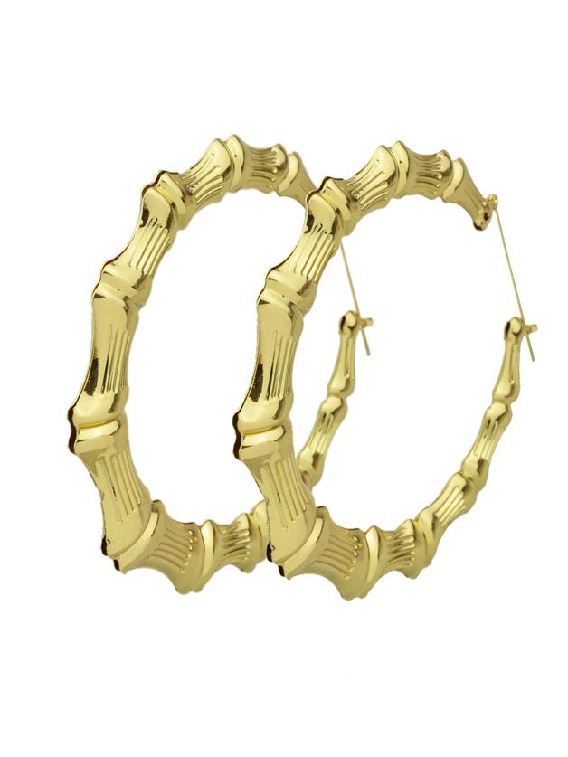 Shein Acrylic Maze Pattern Big Round Earrings