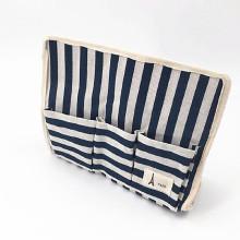 Shein Striped Print Storage Bag With 3 Pocket