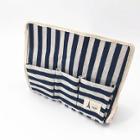 Shein Striped Print Storage Bag With 3 Pocket