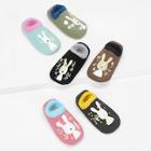 Shein Toddler Girls Random Color Cartoon Socks 3pairs