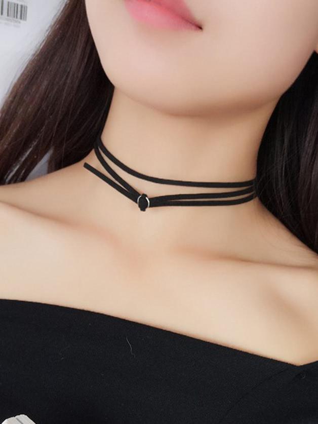 Shein Multilayer Chain Statement Necklace