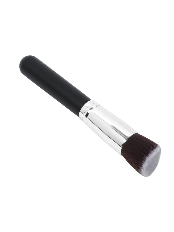Shein Silver Flat Top Powder Brush