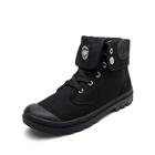 Shein Men Lace Up High Top Sneakers