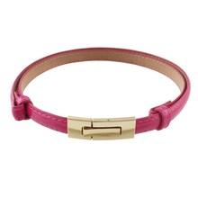 Shein Hotpink Pu Leather Thin Belt