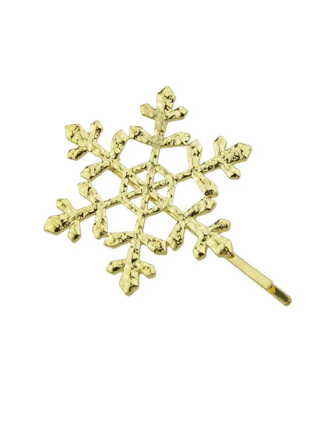 Shein Gold Snowflake Shape Hair Accessories