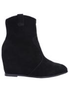 Shein Black Pointy Within Higher Boots