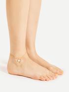Shein Star & Sequin Detail Layered Anklet