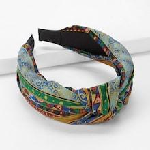 Shein Mixed Pattern Knot Headband