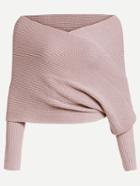 Shein Off Shoulder Cross Wrap Jumper
