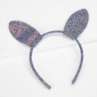 Shein Glitter Design Headband With Rabbit Ear