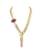 Shein Gold Chain Pendant Necklace