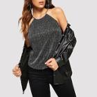 Shein Sparkle Halter Cami