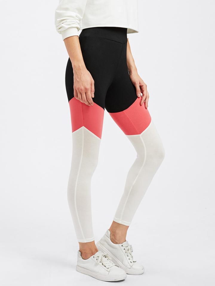 Shein Cut And Sew Leggings