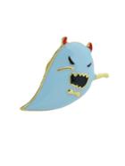 Shein Halloween Funny Little Blue Ghost Brooch