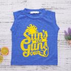 Shein Boys Letter Print Vest