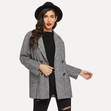 Shein Dual Pocket Blazer