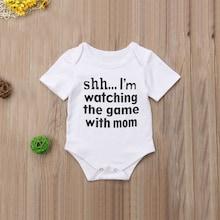 Shein Toddler Boys Letter Print Romper