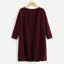 Shein Drop Shoulder Split Side Coat