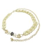 Shein 2015 New Coming Black And White Long Lady New Fashion Belt