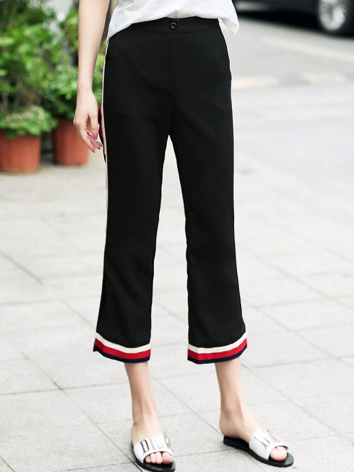 Shein Color Block Split Pants