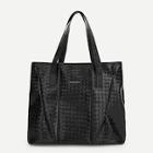 Shein Weave Design Tote Bag