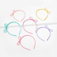 Shein Girls Bow Decorated Headband 6pcs
