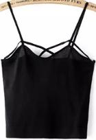 Shein Spaghetti Strap Black Cami Top