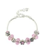 Shein Bohemian Style Pink Beads Bracelet For Women