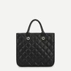 Shein Quilted Pu Satchel Bag With Chain