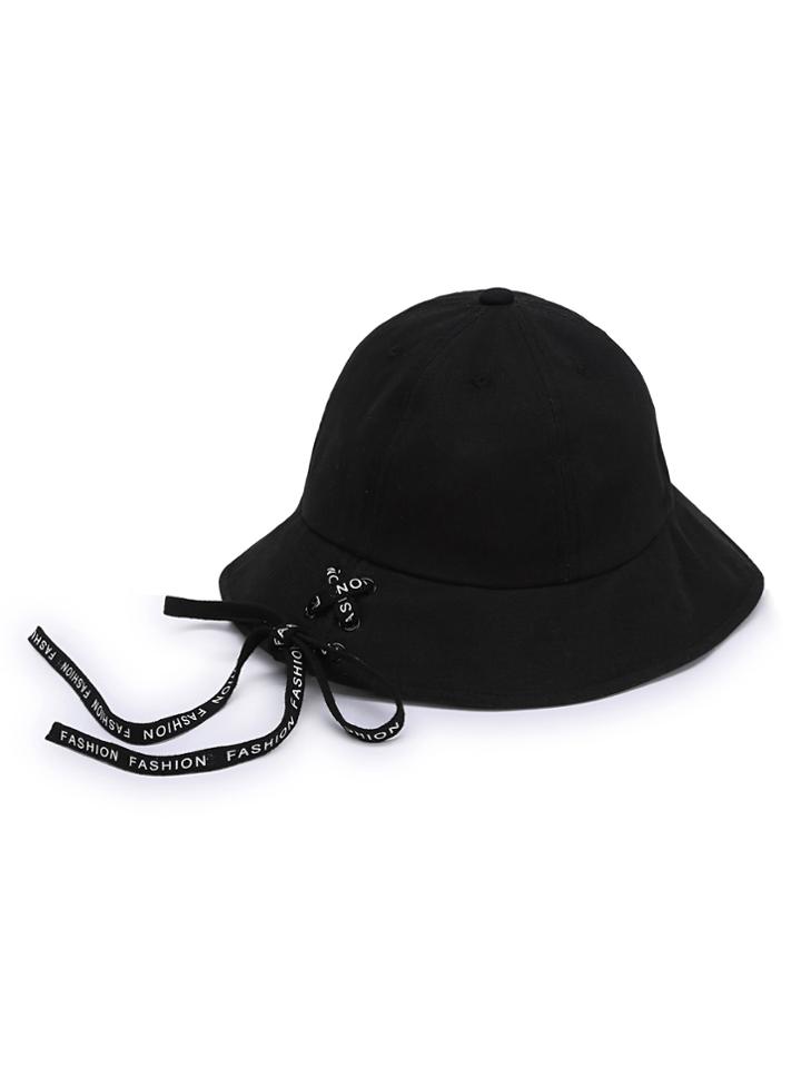 Shein Lace Up Design Bucket Hat