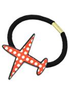 Shein Red New Coming Airplane Shape Hair Rope