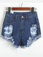 Shein Must Have High Waist Denim Shorts