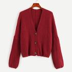 Shein Single Breasted Drop Shoulder Coat