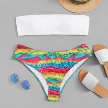 Shein Plus Mix And Match Bikini Set