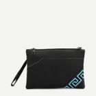 Shein Greek Key Pattern Clutch Bag