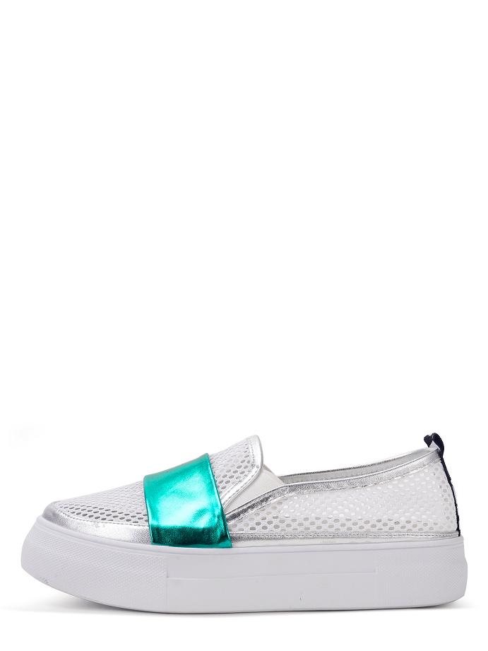 Shein Round Toe Thick-soled Mesh Slip-on Sneakers