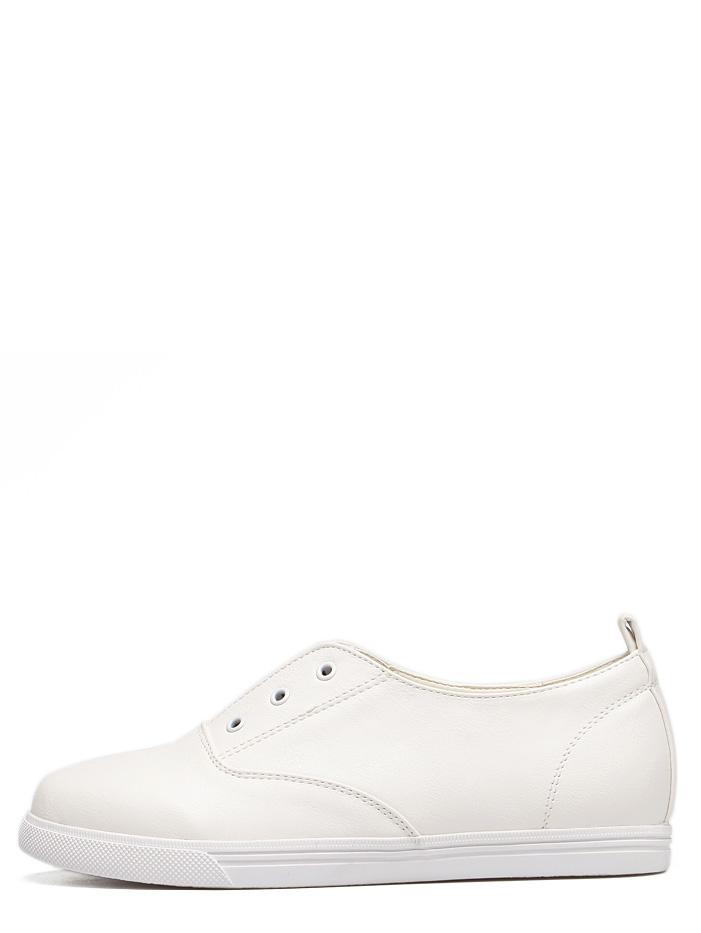 Shein Beige Round Toe Slip-on Sneakers