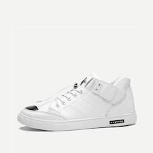 Shein Men Cap Toe Lace Up Sneakers