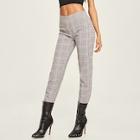 Shein Plaid Woven Pants