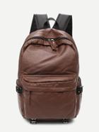 Shein Distressed Pocket Front Backpack