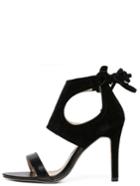 Shein Cutout Lace-up Ankle Cuff Heeled Sandals