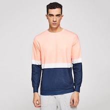 Shein Men Cut And Sew Color Block Sweatshirt