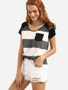 Shein Raglan Sleeve T-shirt