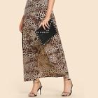 Shein Studded Detail Metal Ring Clutch Bag